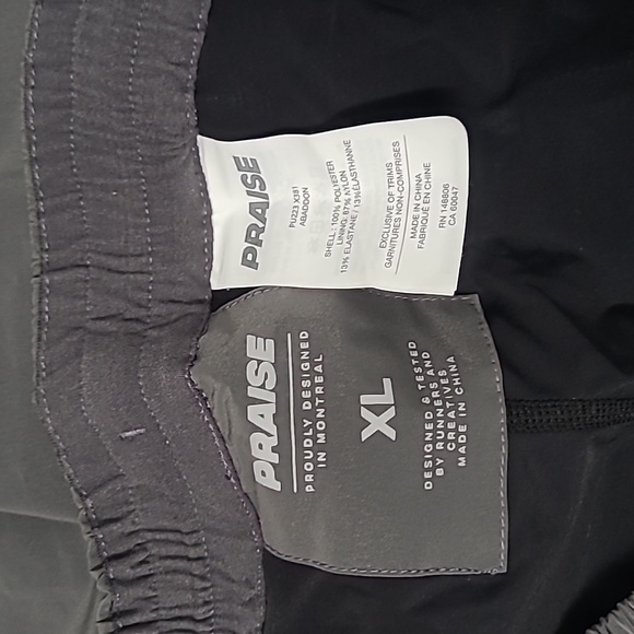 Praise Abaddon running shorts, Mens XL - Picture 3 of 6